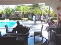 Restaurant of the Hotel EL COLIBRI - Sosua - Dominican Republic